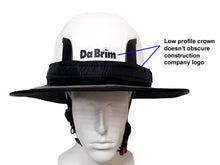 Load image into Gallery viewer, Image showing the Da Brim PRO Tech on a helmet with the helmet's company logo still visible