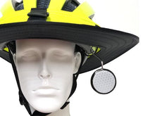 Load image into Gallery viewer, Tiger eye helmet mirror and a Da Brim Sporty helmet visor
