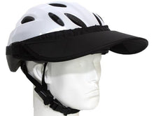 Load image into Gallery viewer, Da Brim Rezzo helmet visor in black. Angled right front view.