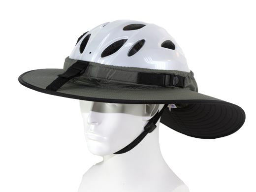 Da Brim Cycling Classic in Gray Photo. Angled front view