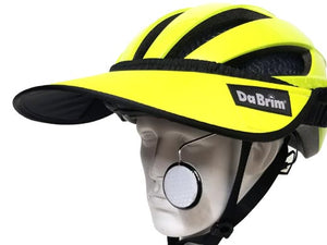 Tiger Eye helmet mirror and a Da Brim Rezzo helmet visor