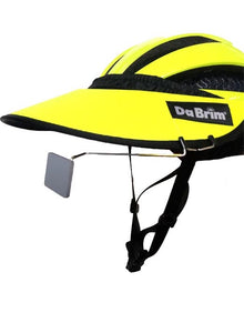 Take a Look Bicycle Helmet Mirror on Da Brim Rezzo Helmet Visor